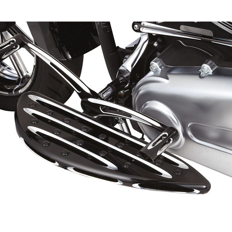 CNC Stretched Floorboards Foot Boards for Harley Touring Softail Dyna