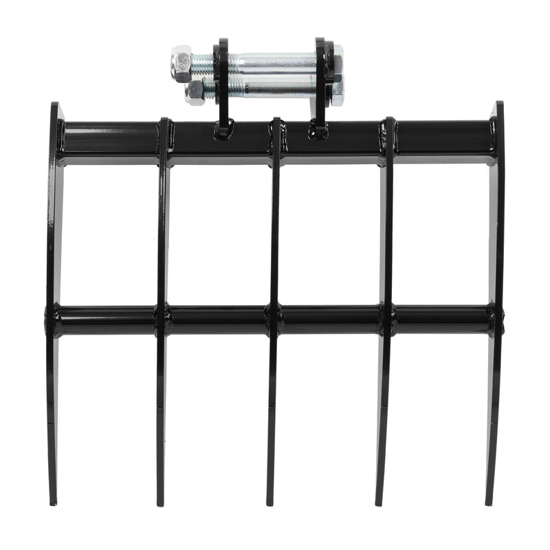Mini Excavator Attachment Rake 5 Tools for Mini Excavator Heavy Duty Thick
