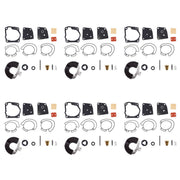 DURAFORCE 435442 436852 Carburetor Rebuild Kit for Johnson Evinrude V4 V6 90 Deg 6-Pack