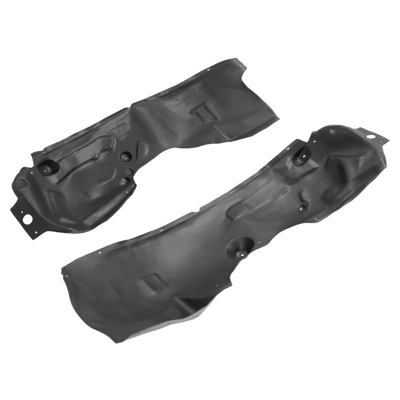 DURAFORCE Front Inner Fender Liner Set PE Black For Ford F-250/F-350 Super Duty 2011-2016