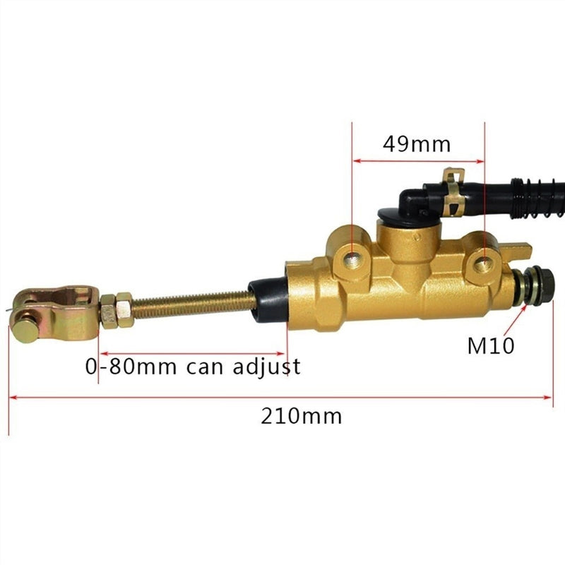 Rear Brake Master Cylinder Pump for Honda CR80R 85R 125R 250R CRF230 XR250R 400R