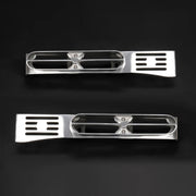 DURAFORCE Silver Front Fender Light Bracket Double JJ Blinker Bar for Peterbilt 389 388