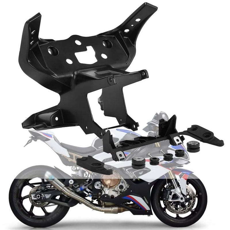 Front Headlight Upper Fairing Stay Bracket for BMW S1000RR 19-24 2025 Black