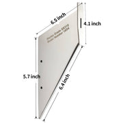 DURAFORCE 27061 Skeg Guard Stainless Steel Protector for Mercury 4 Or 2 Stroke