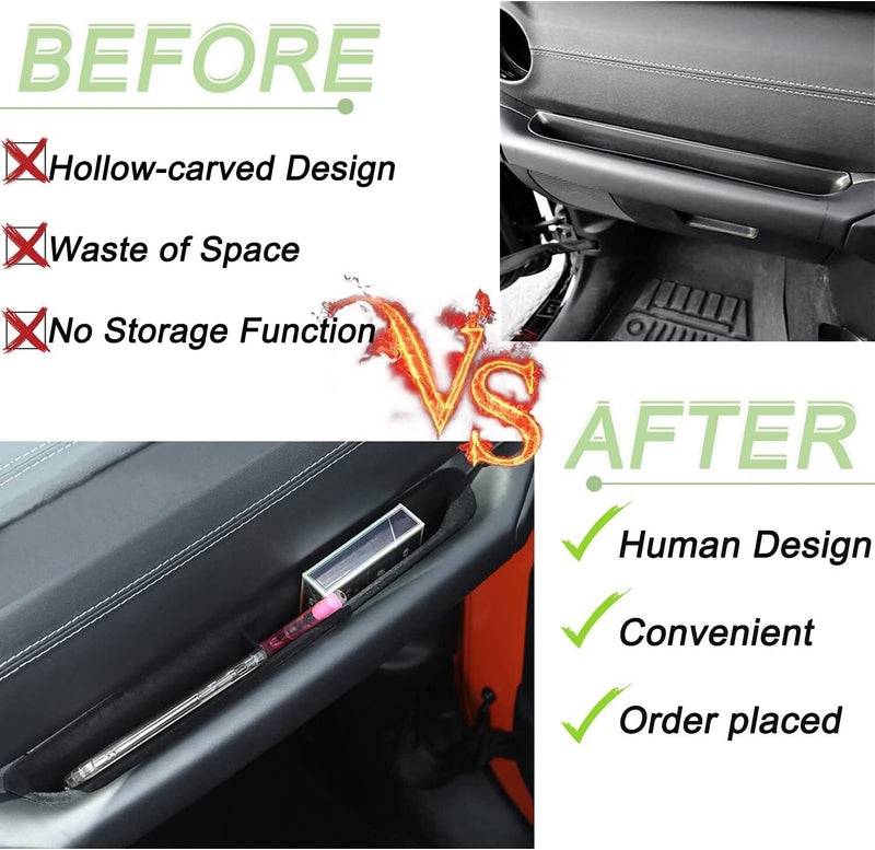 Center Console Armrest Storage Box for Jeep 2018-2021 Wrangler JL Gladiator JT
