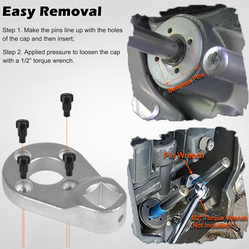 115225FS MT0006 Trim Tilt Seal Kit Outboard Pin Wrench for Yamaha