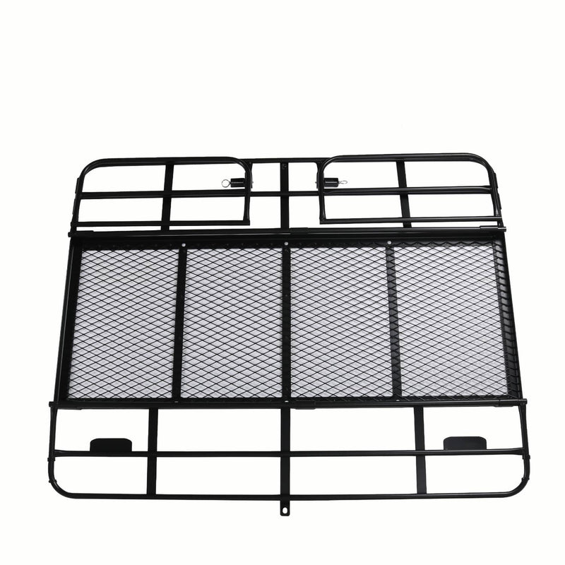 500lbs Car SUV Folding Rack Cargo Basket Trailer Hitch Mount Luggage Carrier