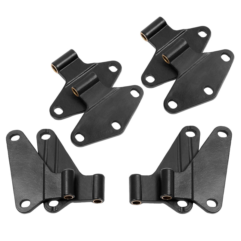 Inner Body Door Hinges Replacement Kit for Jeep Wrangler JK 2007-2018 8PCS