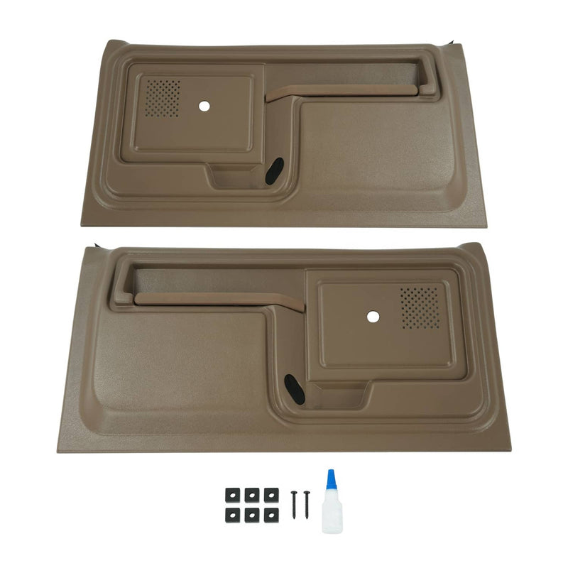DURAFORCE Pair Inner Door Panels Replacement for Ford Truck Bronco 80-86