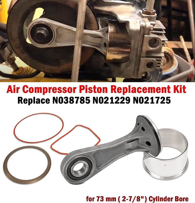 N038785 Air Compressor Cylinder Piston Assembly for 2-7/8" D55146 D55167 D55168