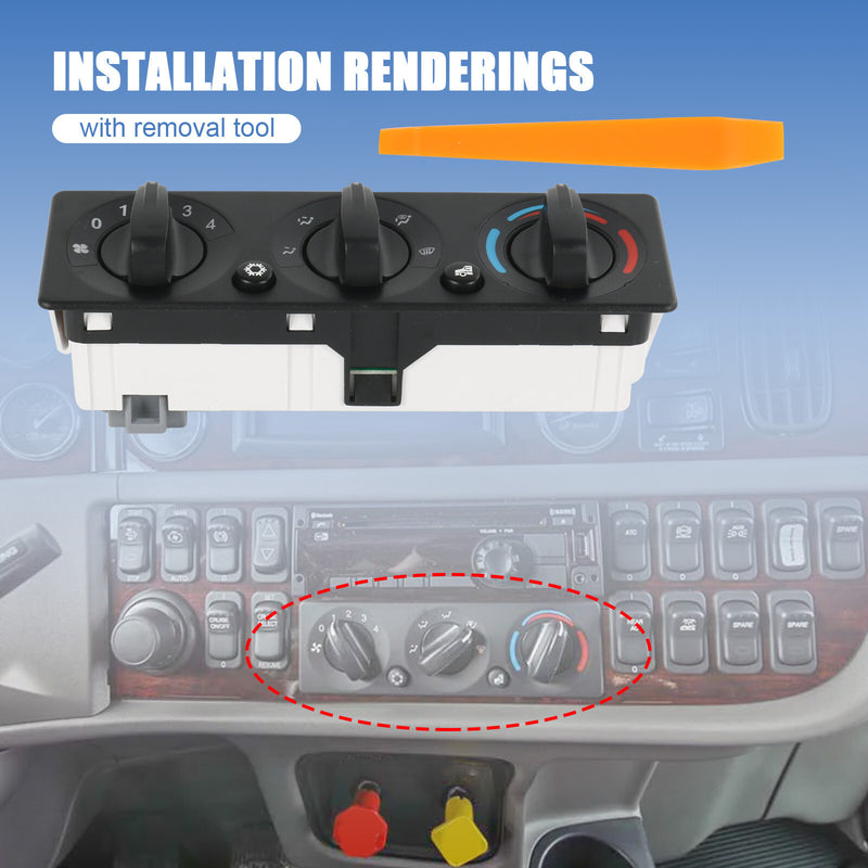 Q21-6119 A/C Climate Control Module Panel for Peterbilt Truck 337 348 389