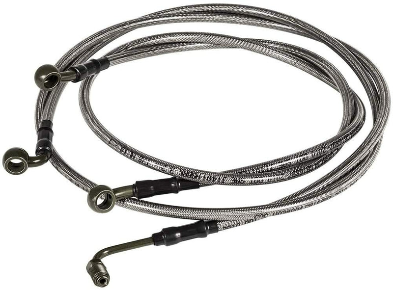1068 Extended Front/Rear Brake Lines for Polaris ATV RZR 800/S 800/4 800/XP 900