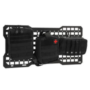 DURAFORCE Aluminium Tailgate Tactical Molle Panel Storage Bag for Jeep Wrangler JK 07-22