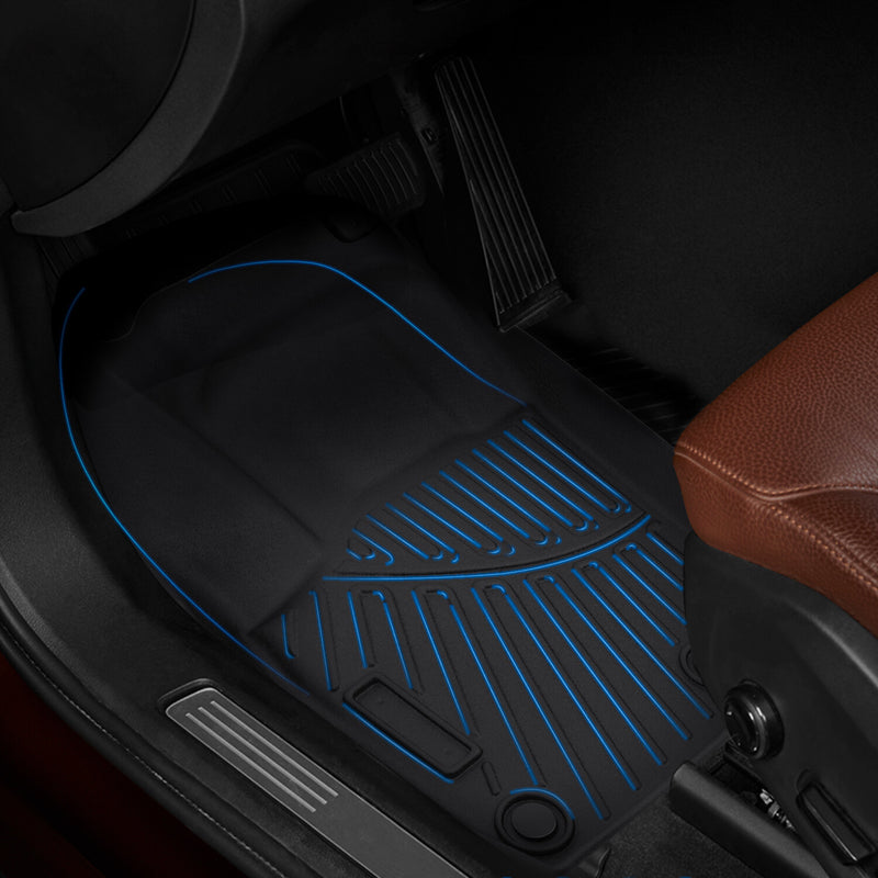 All Weather Floor Mats Cargo Liner for Nissan Rogue 2021-2025 TPE Rubber