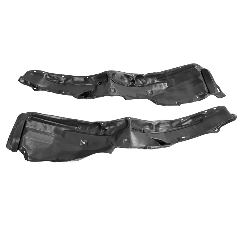 Front LH RH Inner Fender Liners With Insulation Foam for Honda Civic 2012-2015