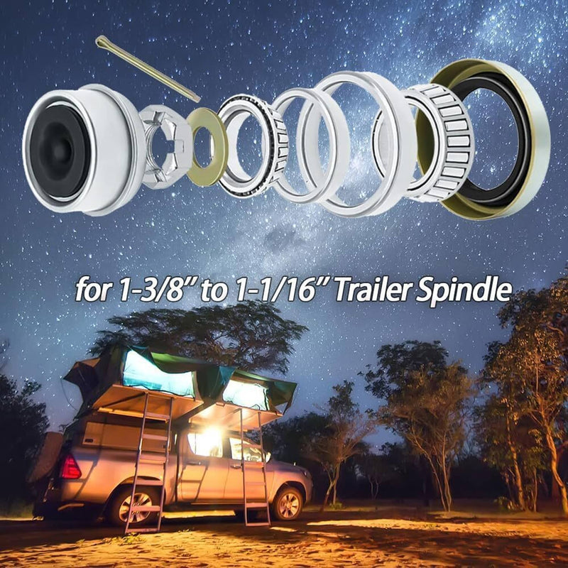 3500LB 1-1/16 to 1-3/8 Boat Trailer Axle Bearing Seal Kit L68149 L44649