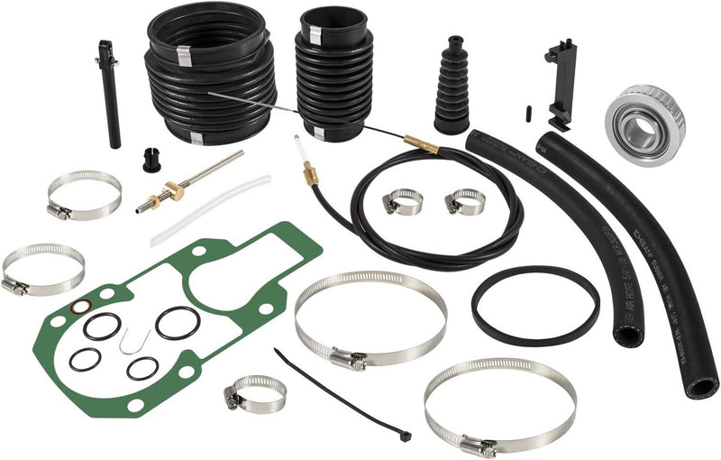 Transom Seal Bellow Kit & Lower Shift Cable for Quicksilver Mercruiser Alpha One