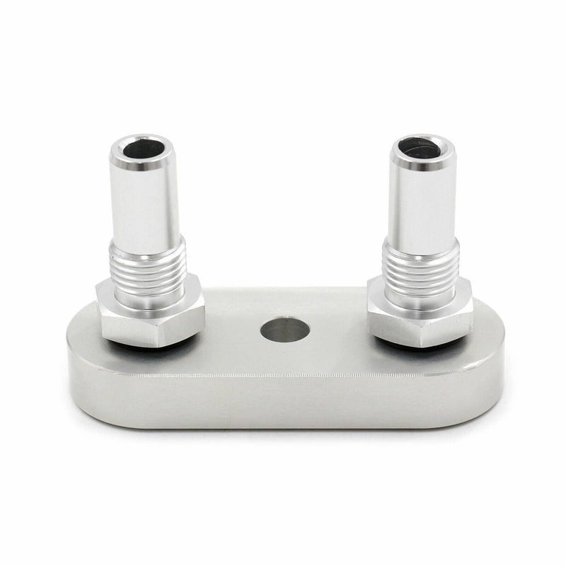Transmission Cooler Line Adapter Plate 6AN Fittings 6L80E 6L90E 8L90E