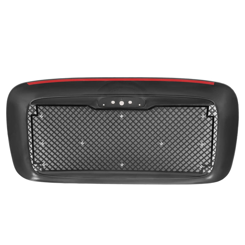DURAFORCE Front Bumper Upper Grille Mesh Style for Freightliner Columbia 00-12 Black