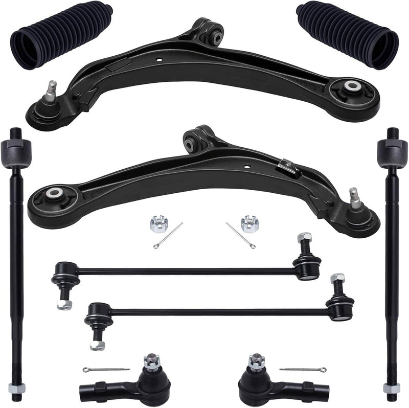 Front Lower Control Arm Tie Rod End Suspension Kit for Honda Odyssey
