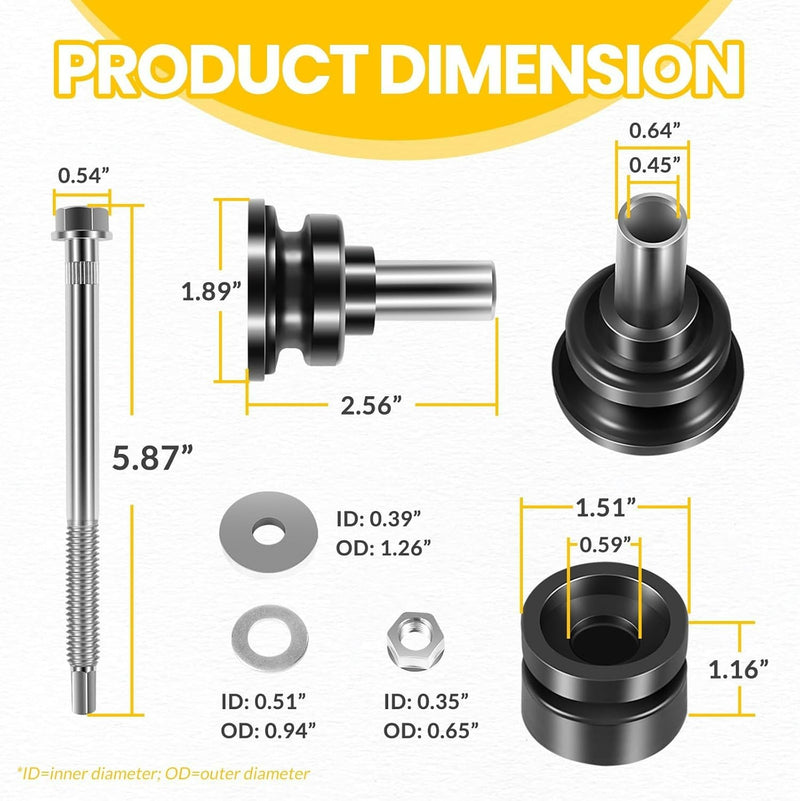 924-267 Front Body Mount Position #1 for Toyota Tacoma 2005-2021