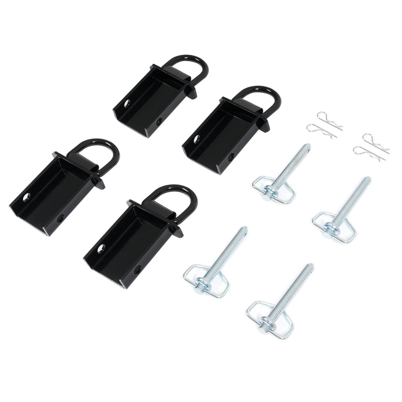 Stake Pocket D Rings for Utility Trailers 12000lbs Heavy Duty Removable 4pcs