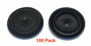 DURAFORCE 1 Inch Rubber Snap In Flush Mount Hole Plug for Sheet Metal Fit Fender 100 Count