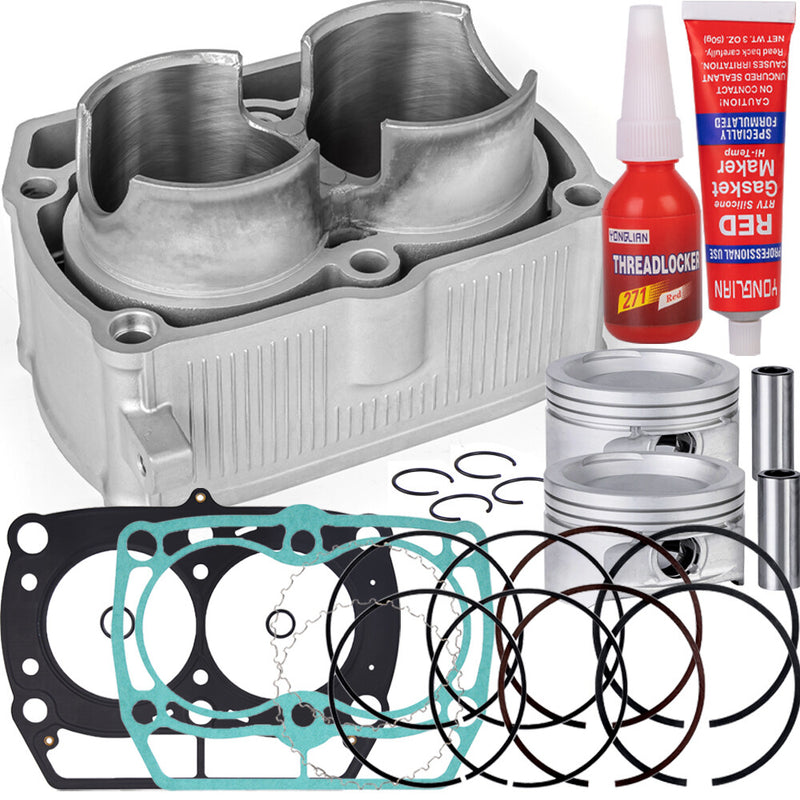 5254357 Engine Rebuild Kit Pistons Gaskets for Polaris Sportsman Ranger 800 EFI