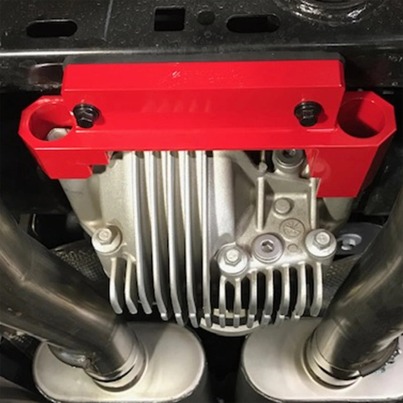 Fit 2015-2023 Dodge Diff Brace Anodized Red SRT Hellcat Scat Redeye Differential
