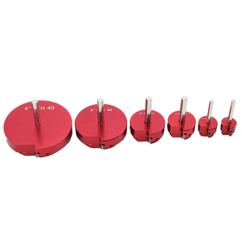 PPRK6 Clean Ream Extreme Plastic Pipe Fitting Reamer Kit for Reed Tool w Box