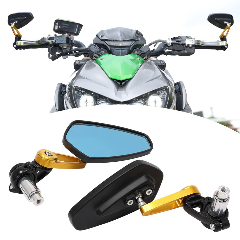 Handle Bar End Mirrors 22mm for Yamaha FZ07 FZ09 MT07 MT09 MT03 MT10