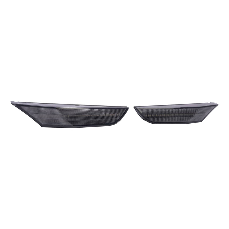 DURAFORCE LED Side Marker Lights Left Right Smoke for Infiniti G35 Sedan 2001-2006 2PCS