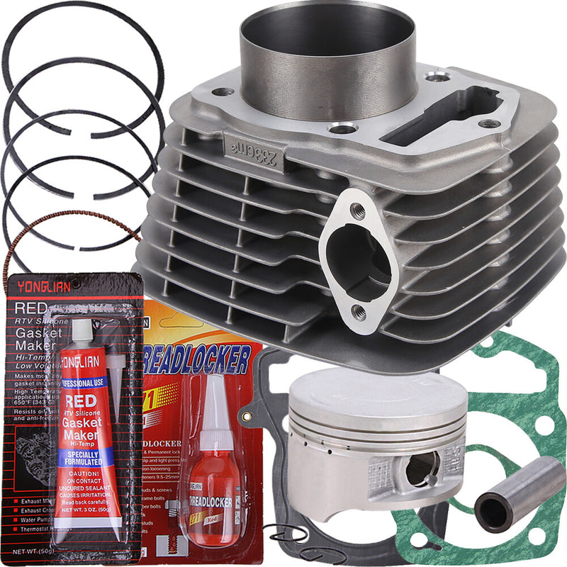 233cc Big Bore Cylinder Piston Top End Kit for Honda CRF230F SL230 XR230 07-15