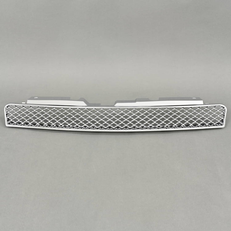 DURAFORCE Chrome Mesh Front Upper Lower Bumper Grille for Chevy Impala Limited 2006-2016