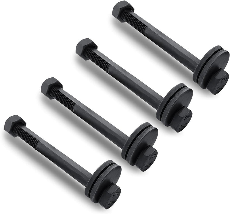 Front Lower Control Arm Camber Cam Bolts +/- 2 Kit for Nissan Suzuki Trucks SUV