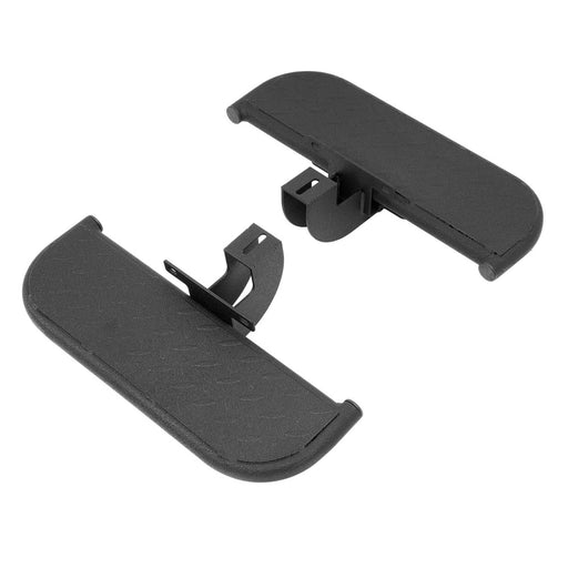 DURAFORCE Steel Side Hood Steps Running Board Nerf Bar for Jeep Wrangler JL 2018-2025 2dr