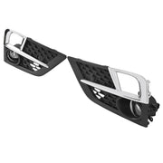 DURAFORCE Front Bumper Fog Lamp Bezel Chrome Trim for Honda Odyssey 2018-2020 Set