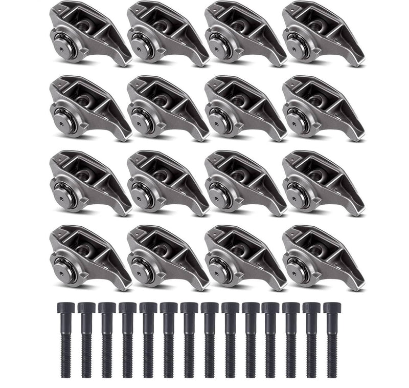 Rocker Arms with Upgraded Trunion Kit Installed for LS1 LS2 LS6 4.8 5.3 5.7 6.0