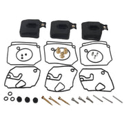 DURAFORCE 6H4-W0093-04 Carburetor Repair Kit for Yamaha 40HP 50HP 2-Stroke Outboard 3Pcs