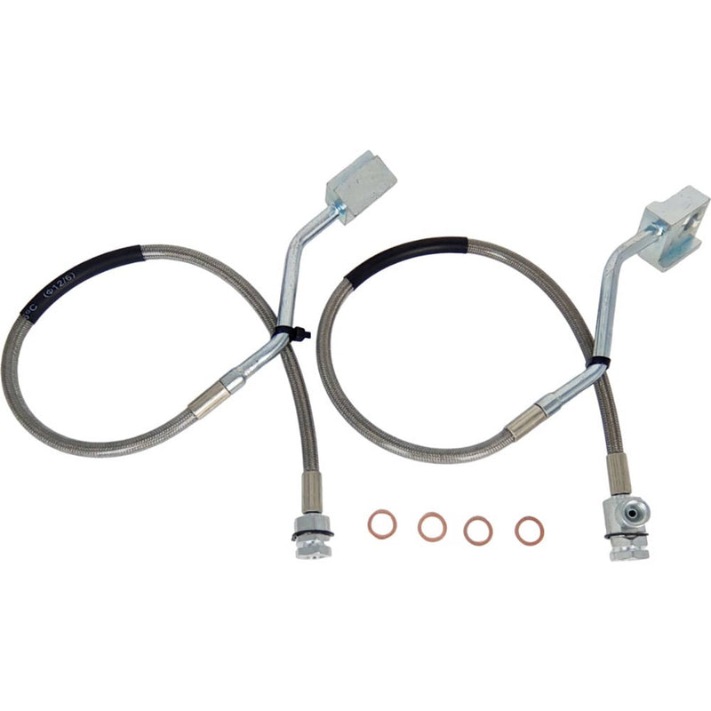 DURAFORCE 89310S Front Extended Stainless Brake Line for Ford Sport Utility Vehicle 2X