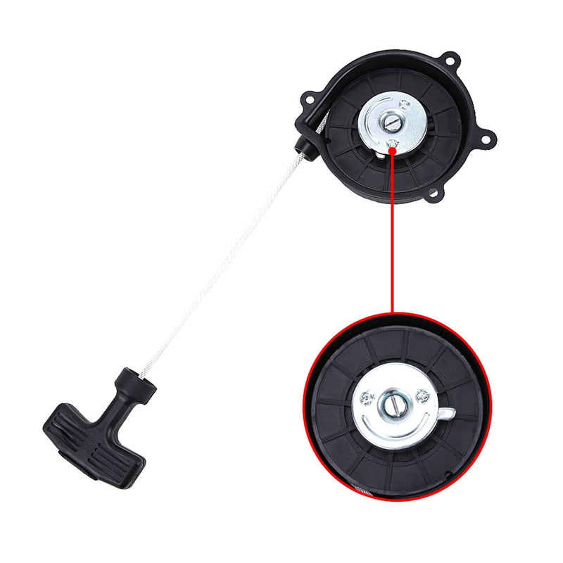Pull Starter Recoil Start Black for Honda Rancher 350 TRX350 2000-2006