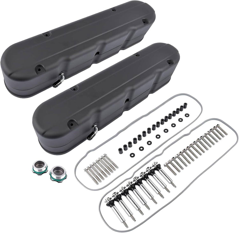 Aluminum Valve Covers with Coil Mounts for Chevy LS LS1 LS2 LS3 LS6 LS7