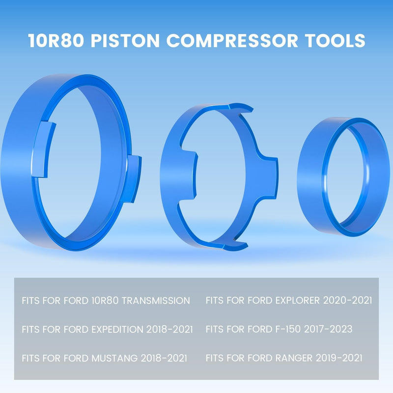 10R80 10L80 Piston Compressor Tool Kit for Ford F-150 Mustang Explorer and for G