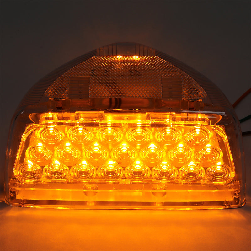 31 LED Turn Signal Lights Amber Clear Lens RH LH for Peterbilt 379 359 Pair