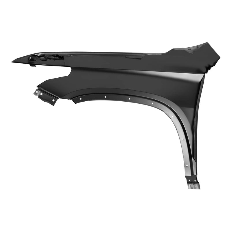 DURAFORCE Black Steel Fender for Chevrolet Traverse 2018-2024 Front Passenger Side