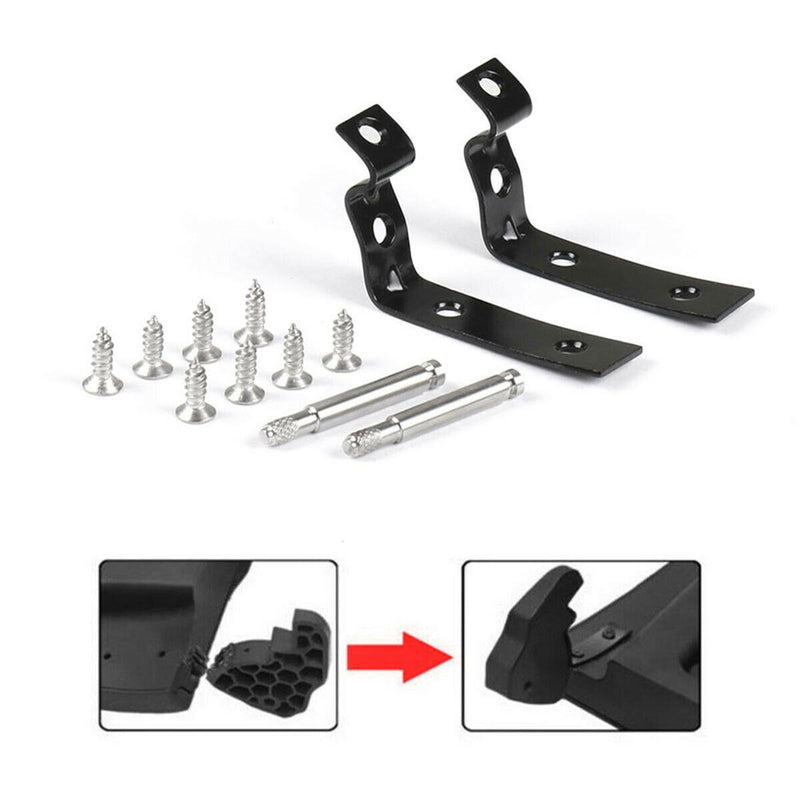 Glove Box Lid Hinge Repair Brackets Kit for Audi A4 S4 RS4 B6 B7 8E