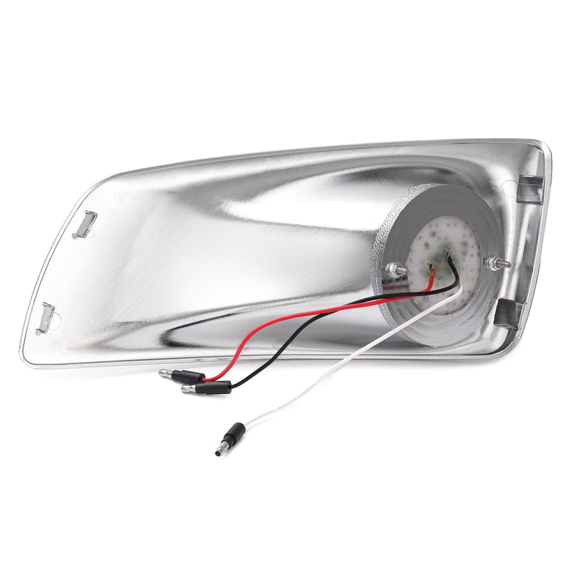 Right Side LED Clear Lens Fog Light Bezel for Kenworth T660 2007-2017