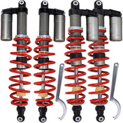 DURAFORCE Front + Rear Air Shocks Absorbers Set for Polaris RZR 800 S UTV 2009-2014 4X