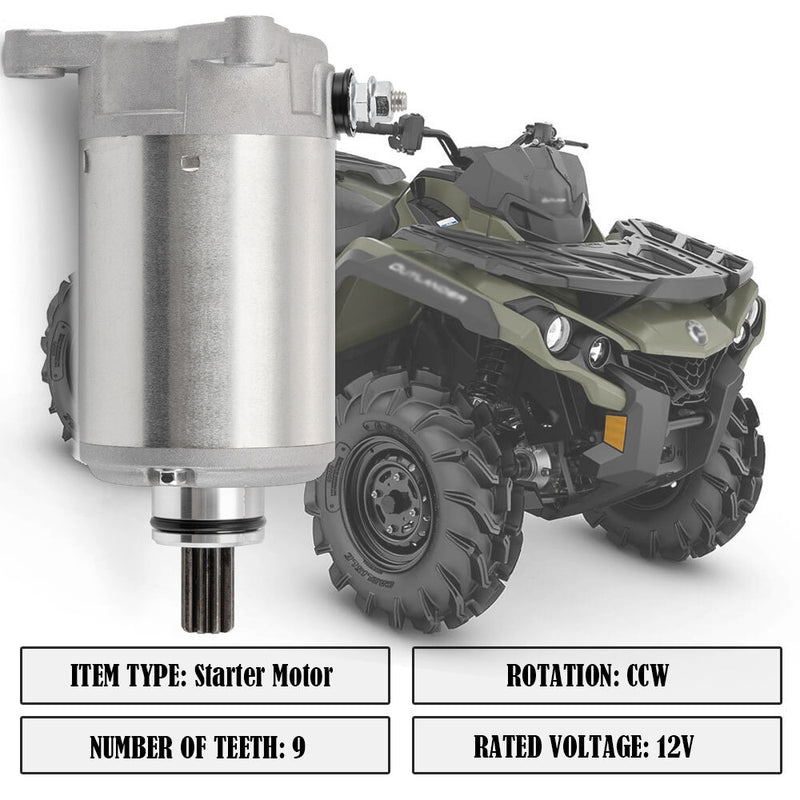 Starter Motor for Can-Am Maverick 1000R 2013-2018 Sport 1000 1000R 2019-2023