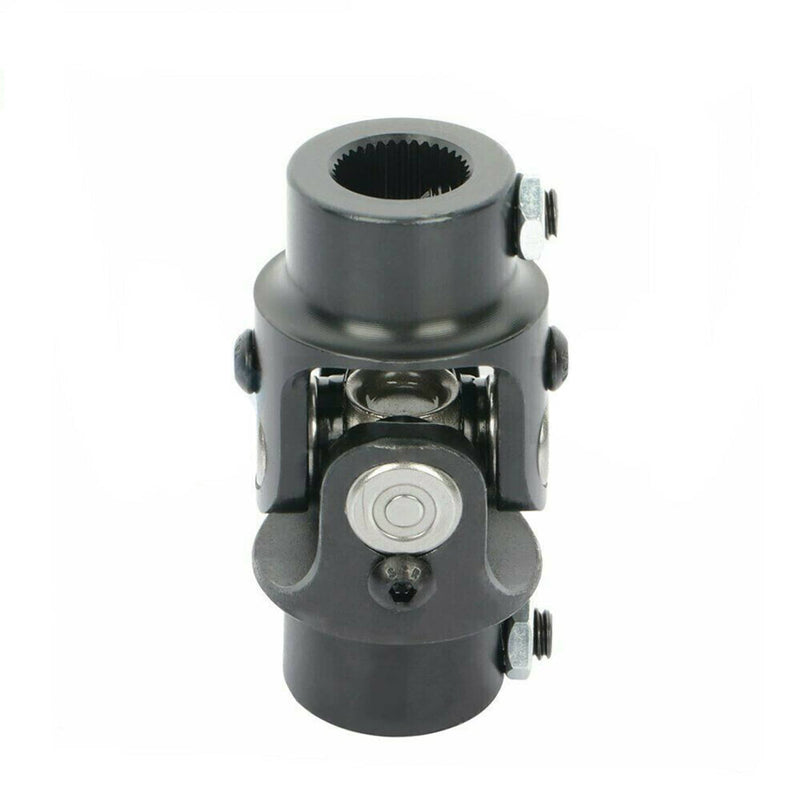 3/4" DD X 3/4" DD Universal Steering Single U-Joint Shaft Black